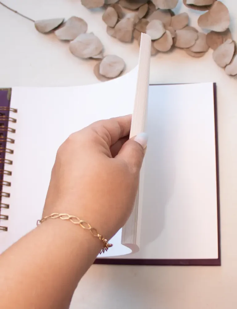 Livro para Fotos e Mensagens de Casamento - Saurá Ameixa 3